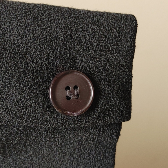 Vtg Prophecy Black Crepe Wool Jacket - Picture 11 of 14